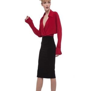 Norma Kamali batwing dress